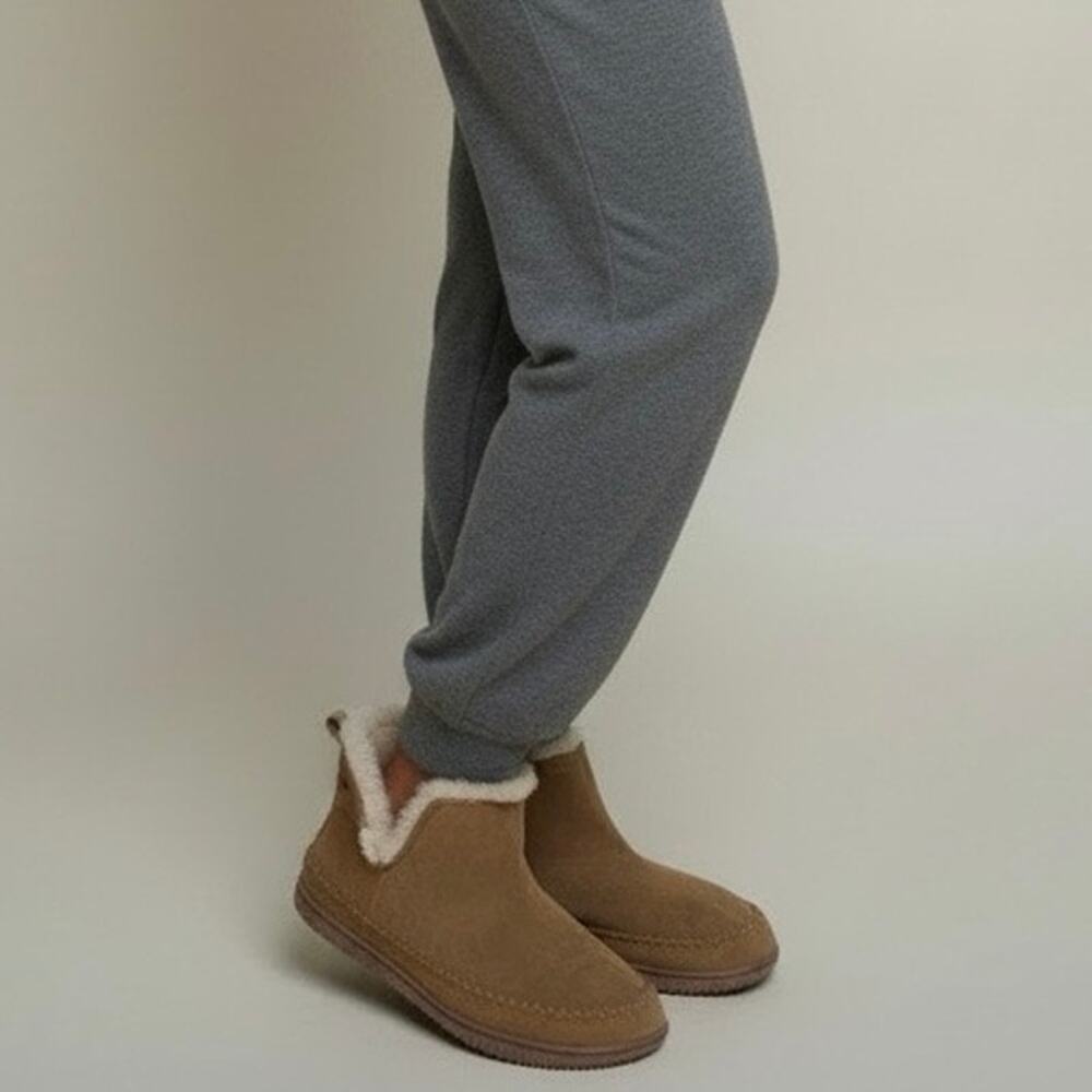 Dearfoams Men's Brixen Bootie Slipper Size Small (7-8)